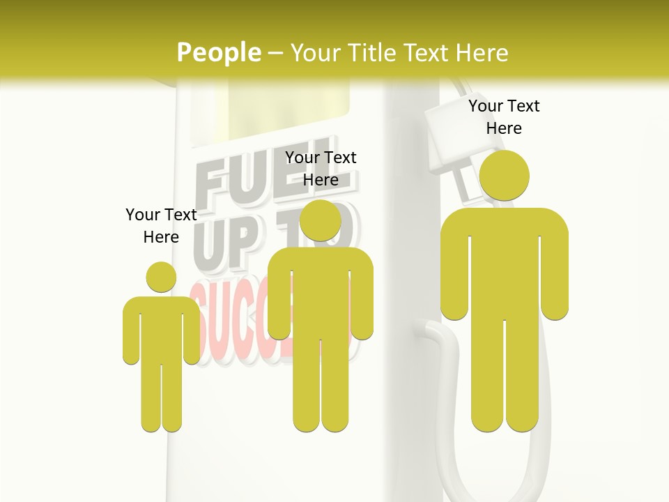 Gas Station Pride Fuel Pump PowerPoint Template