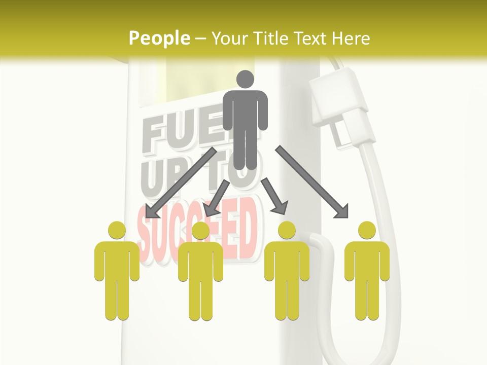 Gas Station Pride Fuel Pump PowerPoint Template