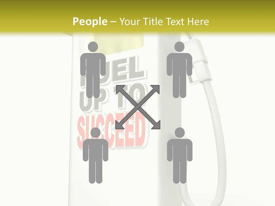 Gas Station Pride Fuel Pump PowerPoint Template