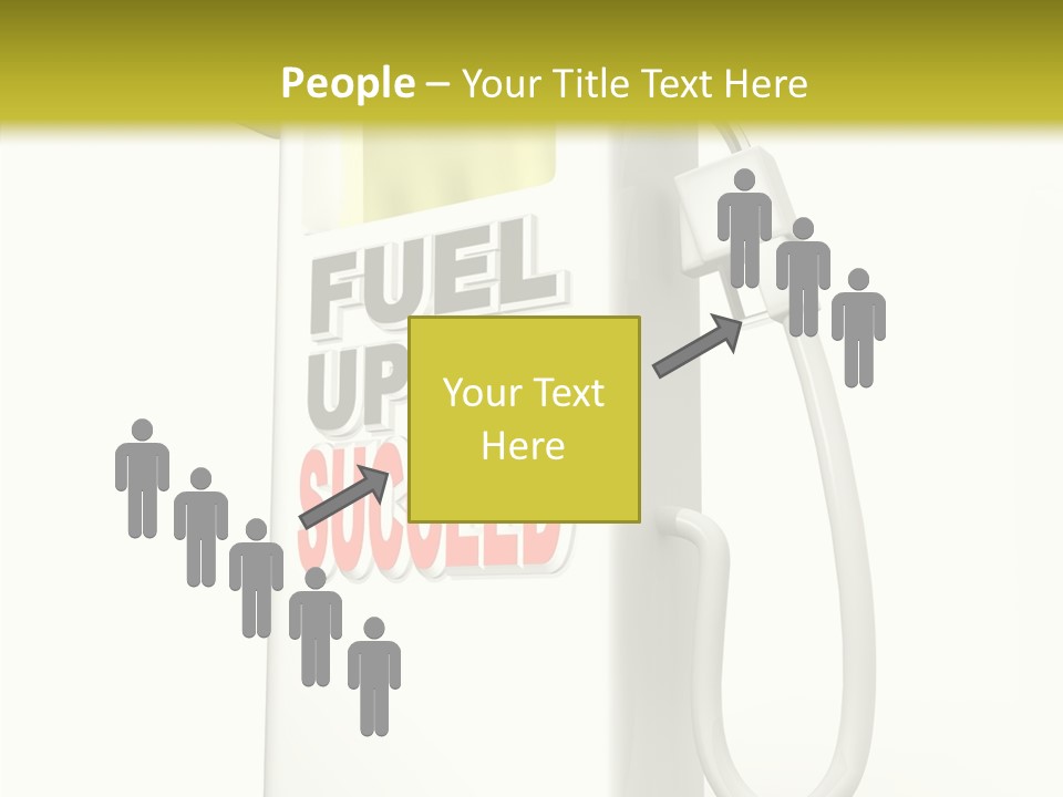 Gas Station Pride Fuel Pump PowerPoint Template