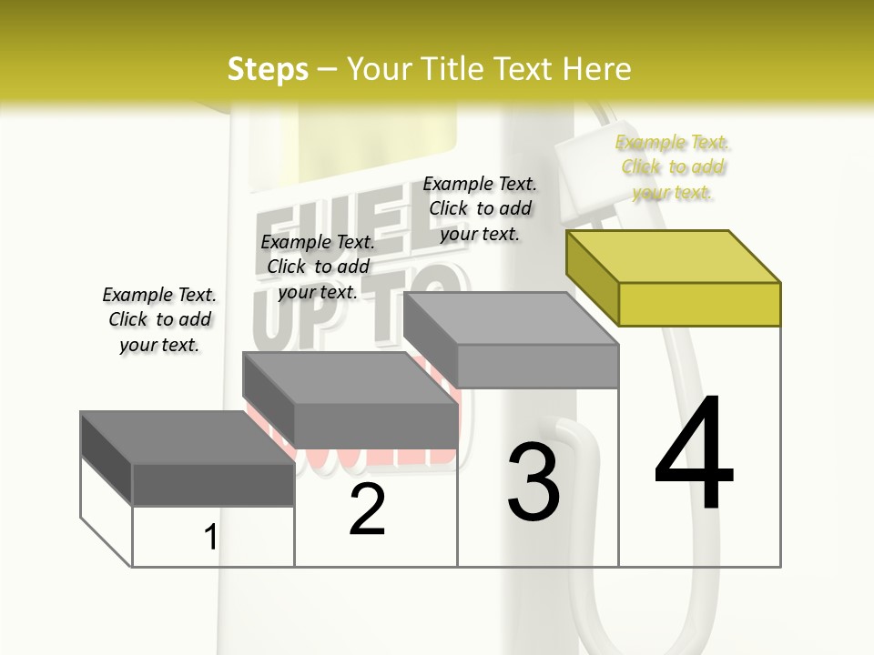 Gas Station Pride Fuel Pump PowerPoint Template