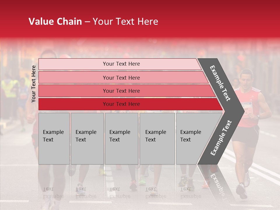 Group City Race PowerPoint Template