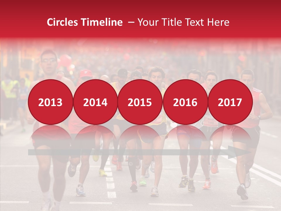 Group City Race PowerPoint Template