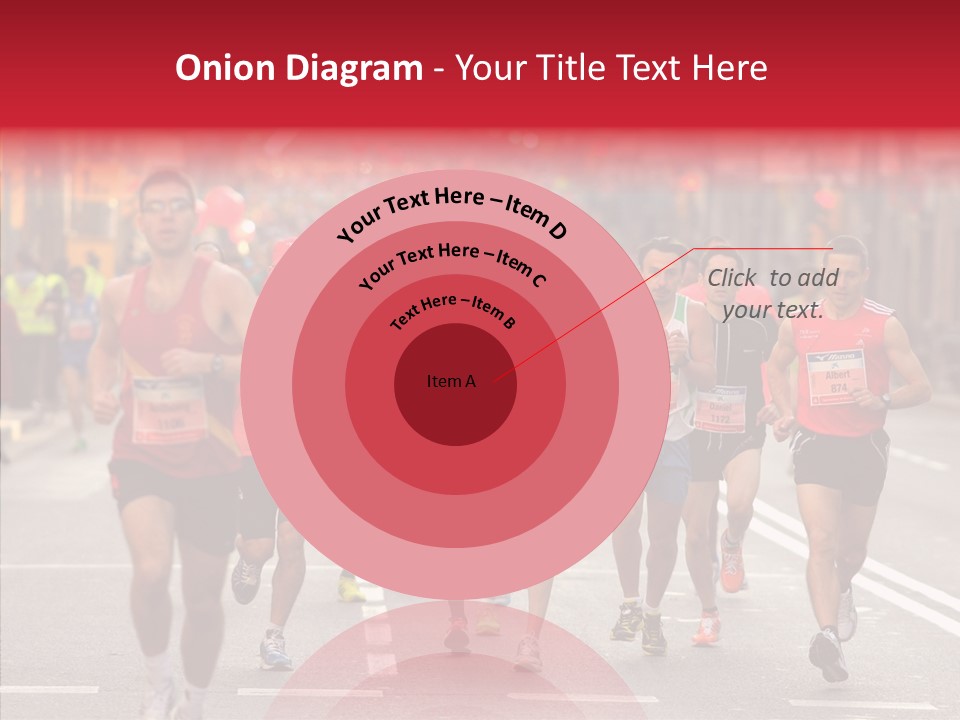 Group City Race PowerPoint Template