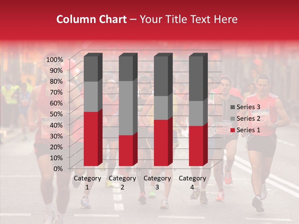 Group City Race PowerPoint Template