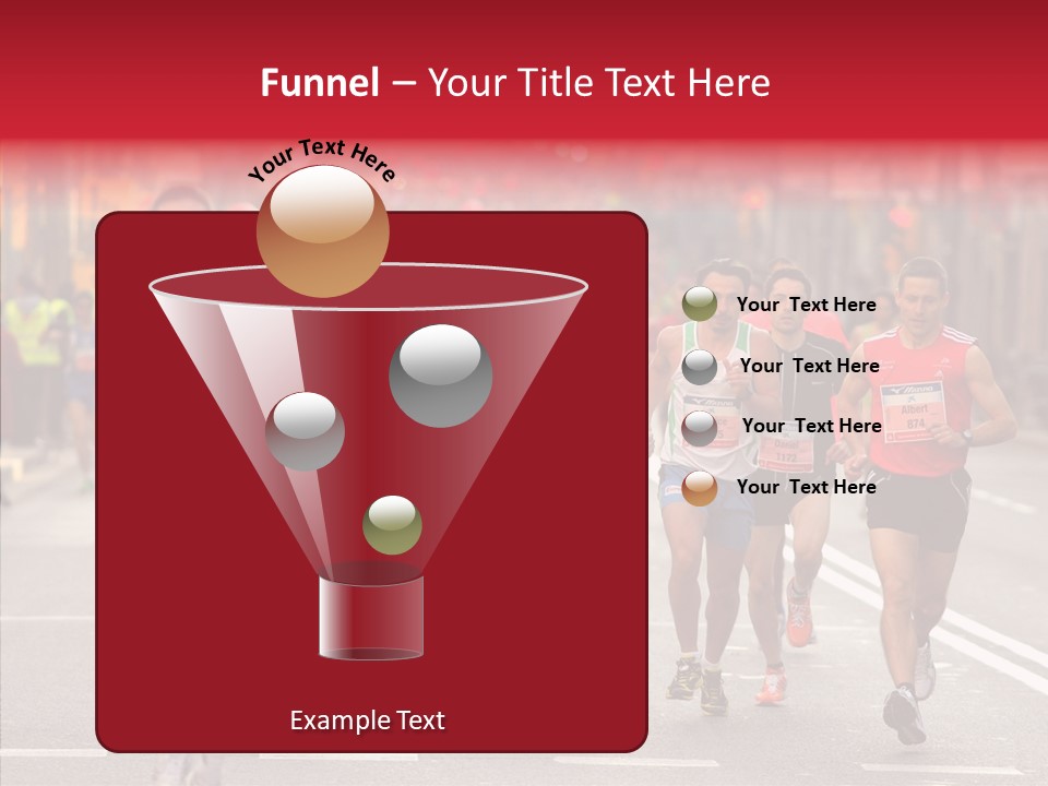 Group City Race PowerPoint Template