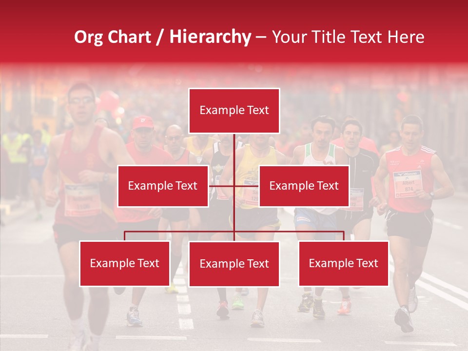 Group City Race PowerPoint Template