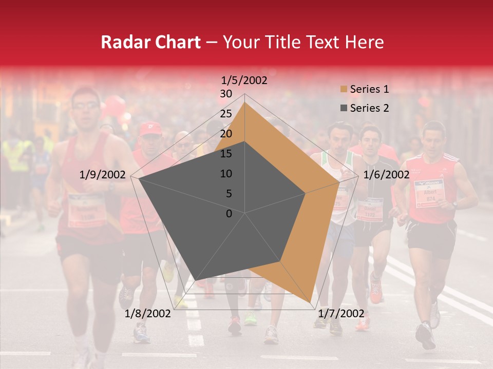 Group City Race PowerPoint Template