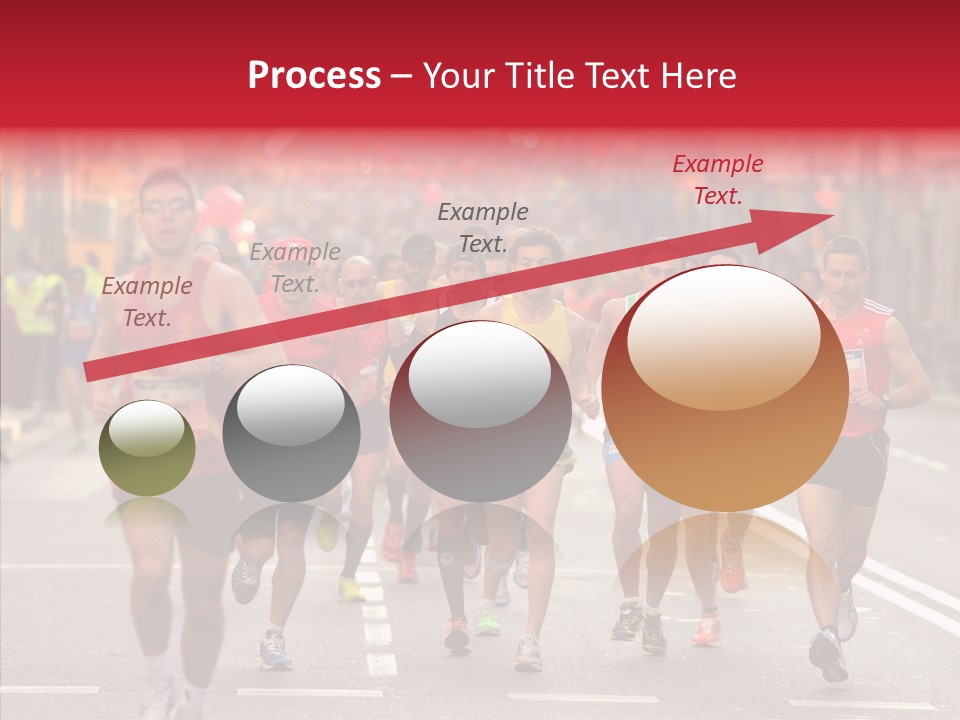 Group City Race PowerPoint Template