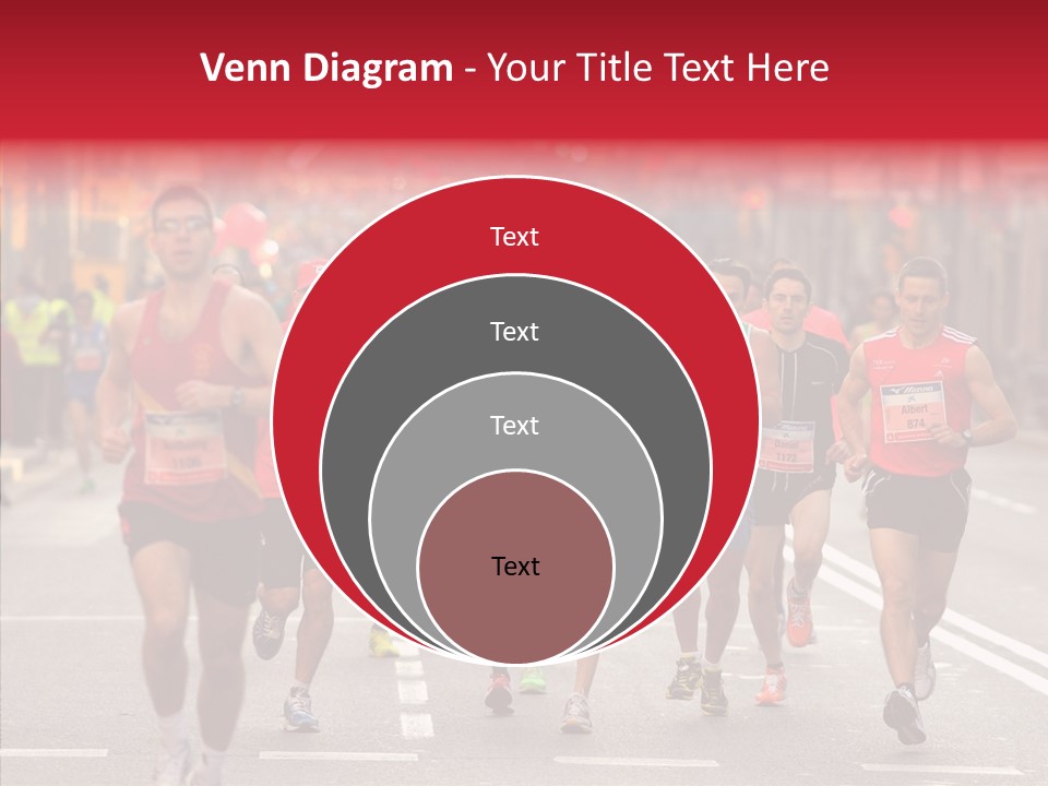 Group City Race PowerPoint Template