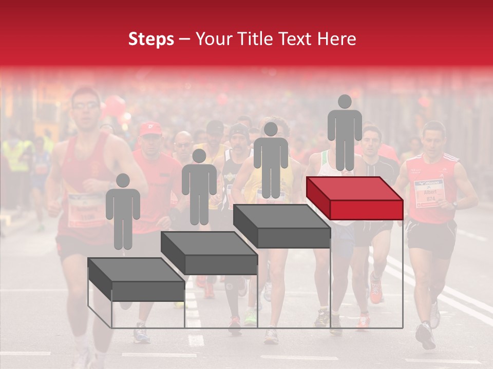 Group City Race PowerPoint Template