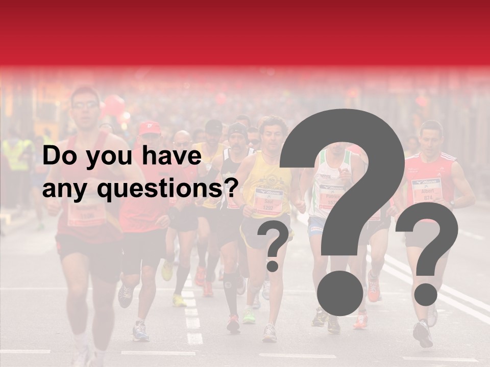 Group City Race PowerPoint Template