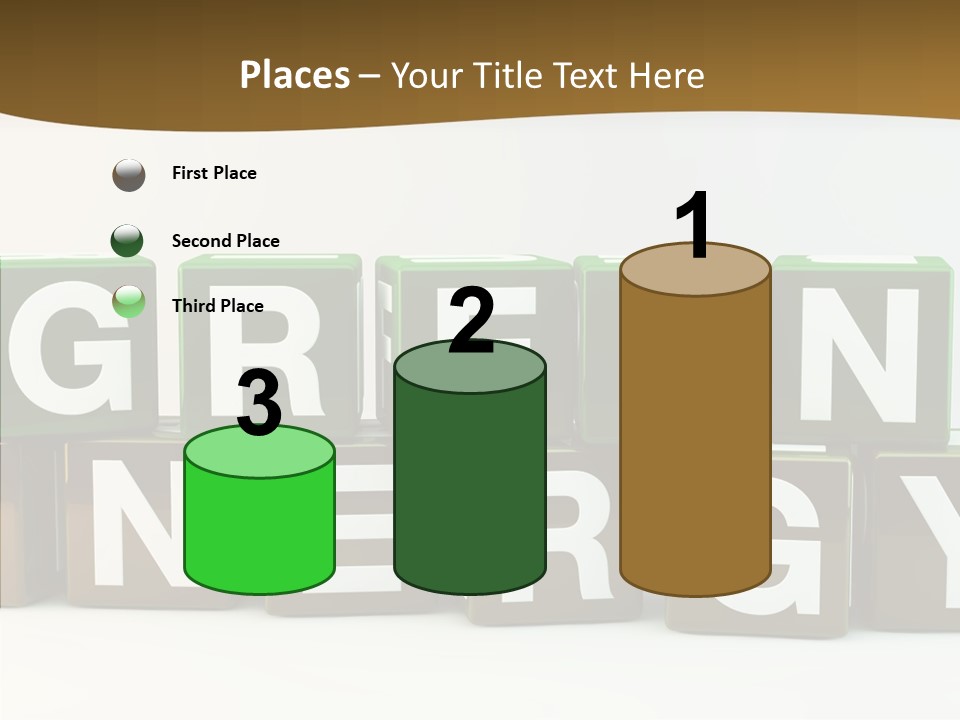 Cubes Energy Power PowerPoint Template
