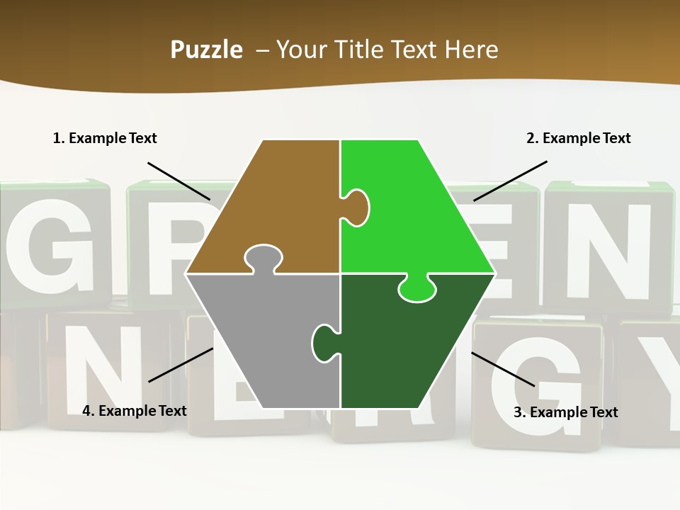 Cubes Energy Power PowerPoint Template