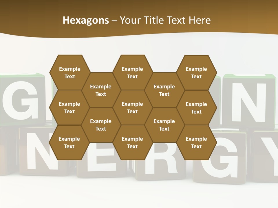 Cubes Energy Power PowerPoint Template