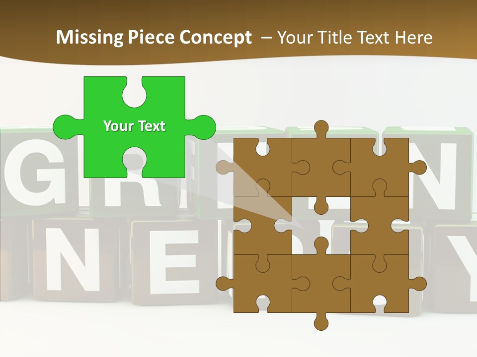 Cubes Energy Power PowerPoint Template