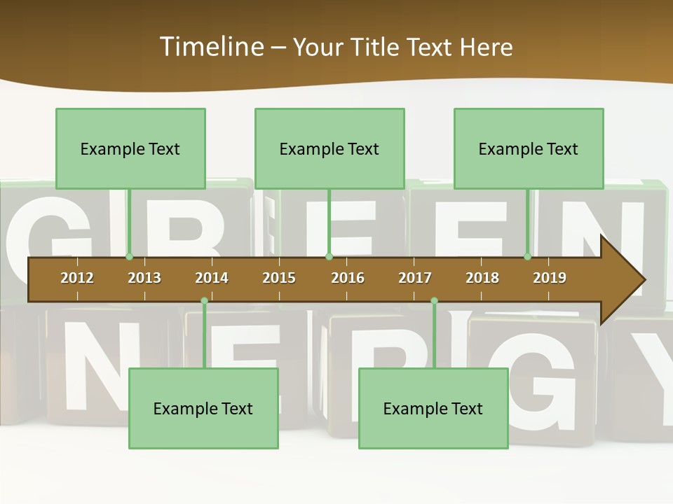 Cubes Energy Power PowerPoint Template