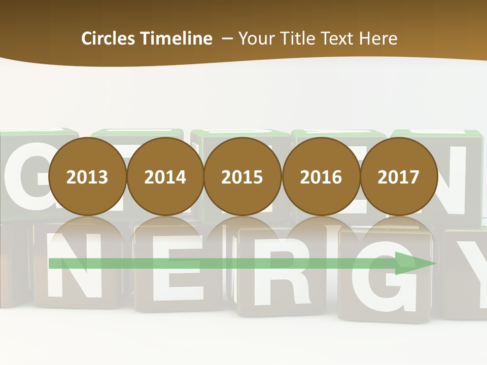 Cubes Energy Power PowerPoint Template