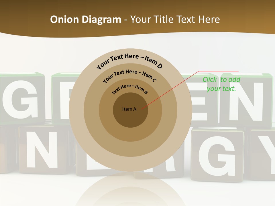 Cubes Energy Power PowerPoint Template