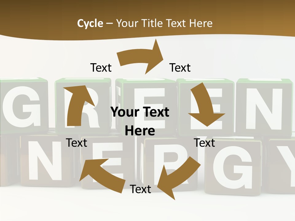 Cubes Energy Power PowerPoint Template
