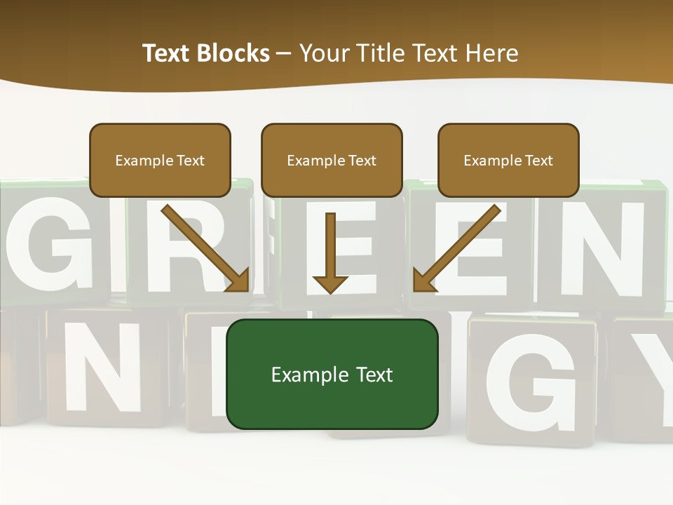 Cubes Energy Power PowerPoint Template