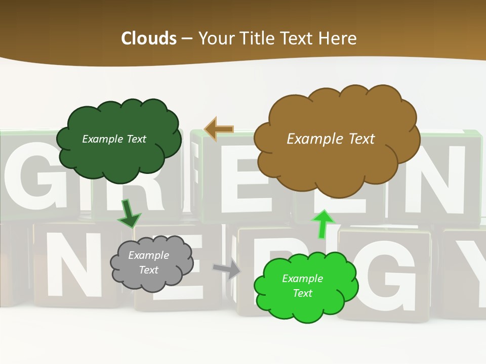 Cubes Energy Power PowerPoint Template