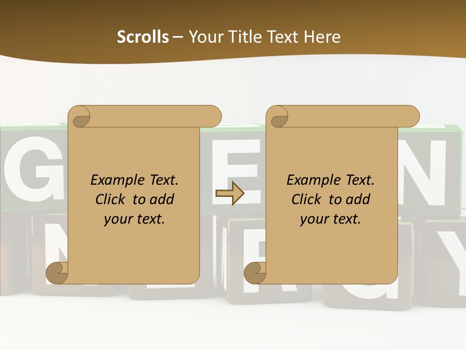 Cubes Energy Power PowerPoint Template