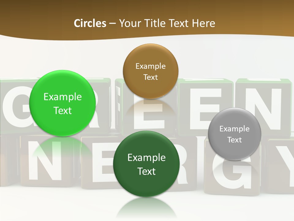 Cubes Energy Power PowerPoint Template