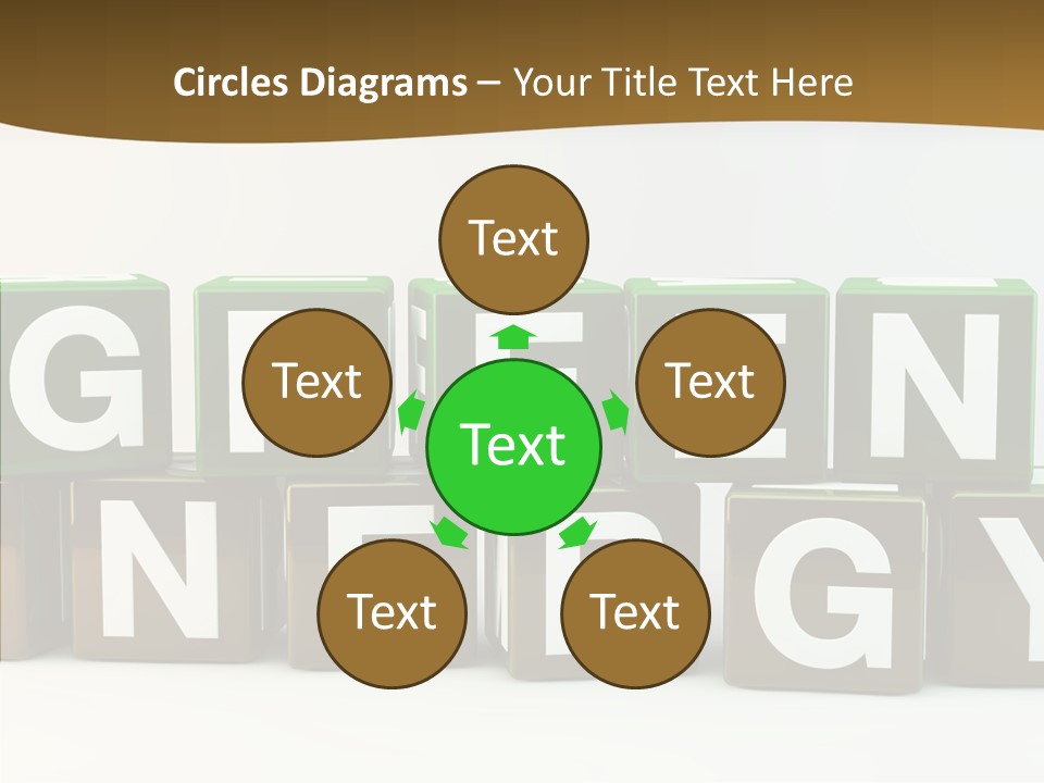 Cubes Energy Power PowerPoint Template