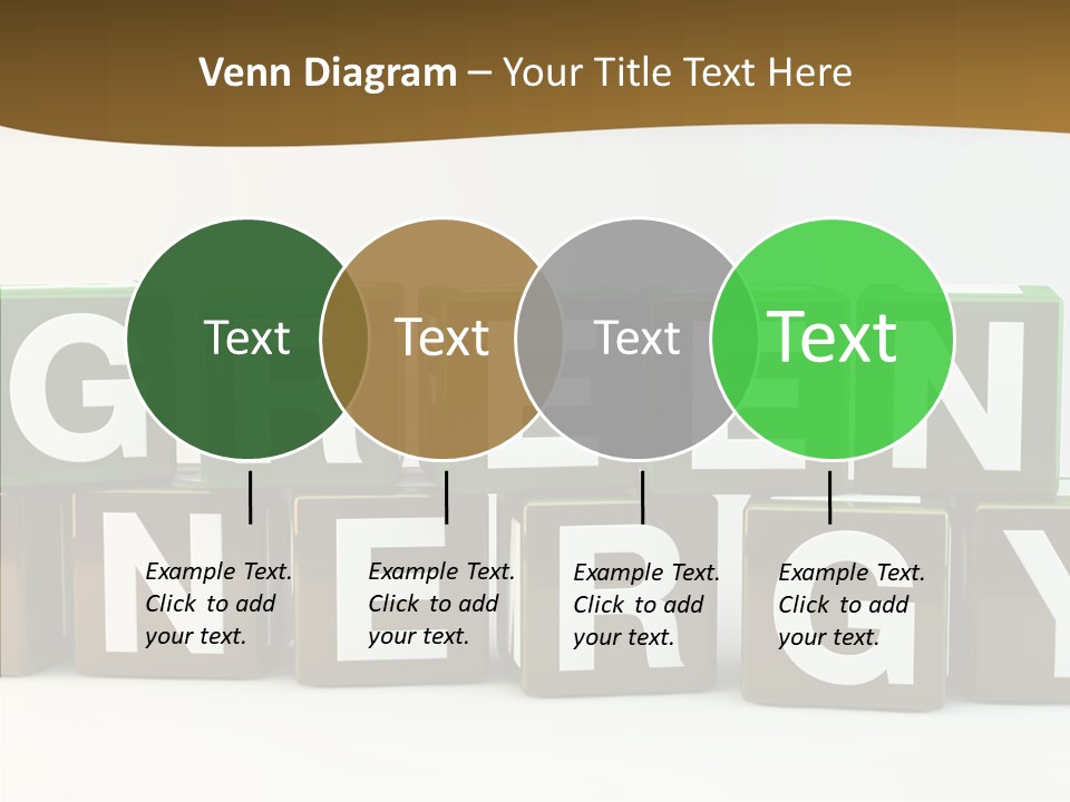 Cubes Energy Power PowerPoint Template