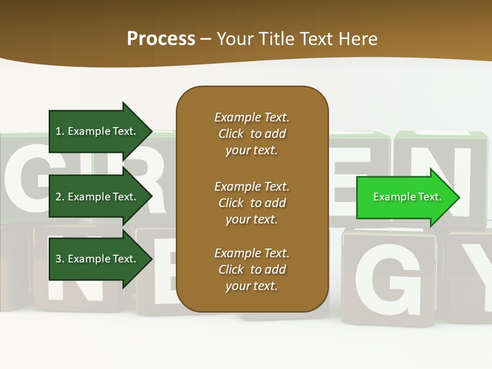 Cubes Energy Power PowerPoint Template