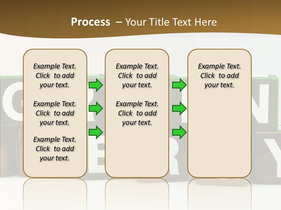 Cubes Energy Power PowerPoint Template