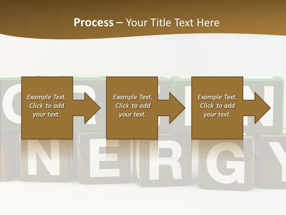 Cubes Energy Power PowerPoint Template