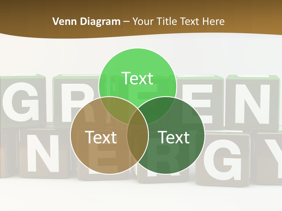 Cubes Energy Power PowerPoint Template