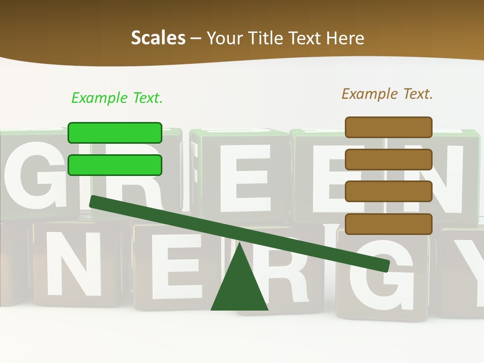 Cubes Energy Power PowerPoint Template