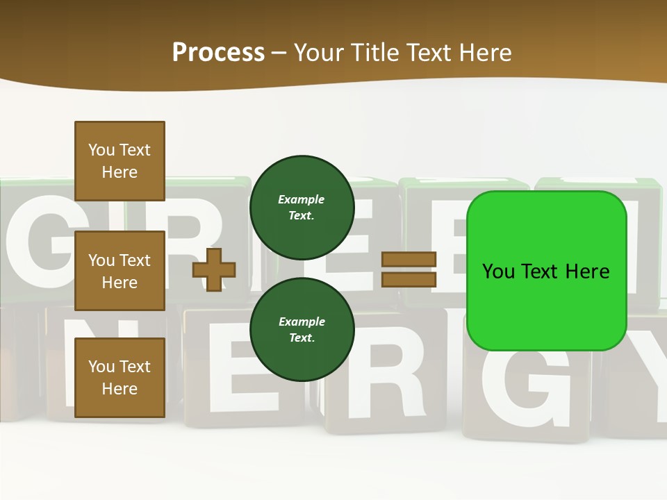 Cubes Energy Power PowerPoint Template