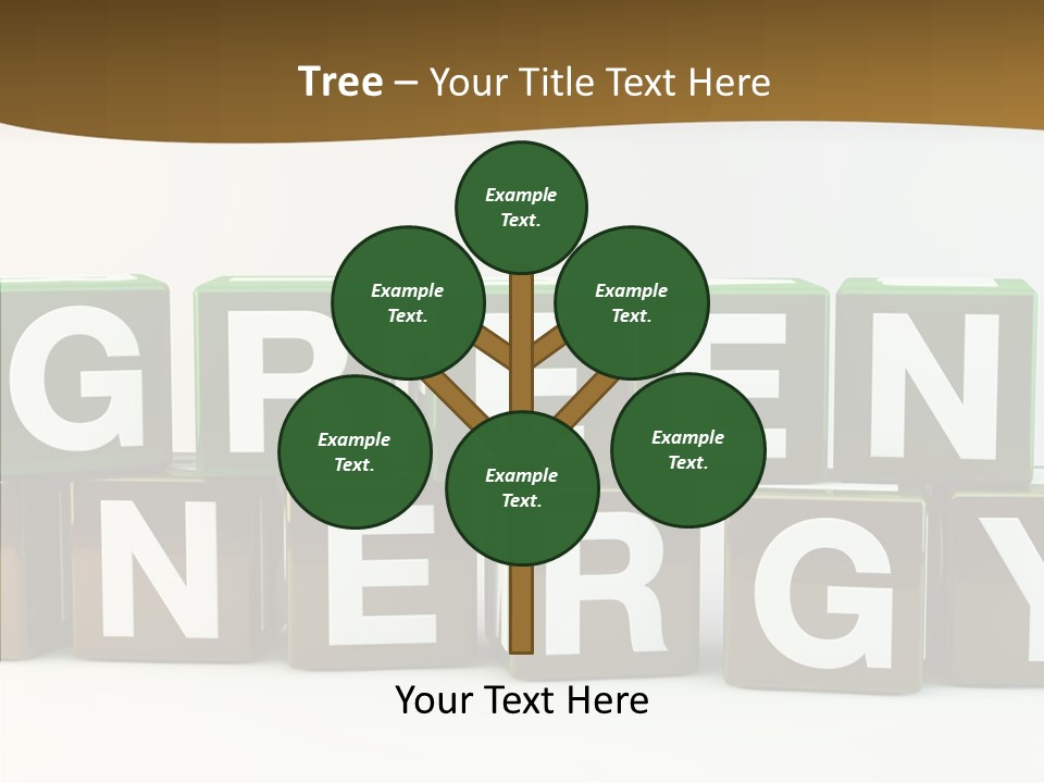 Cubes Energy Power PowerPoint Template