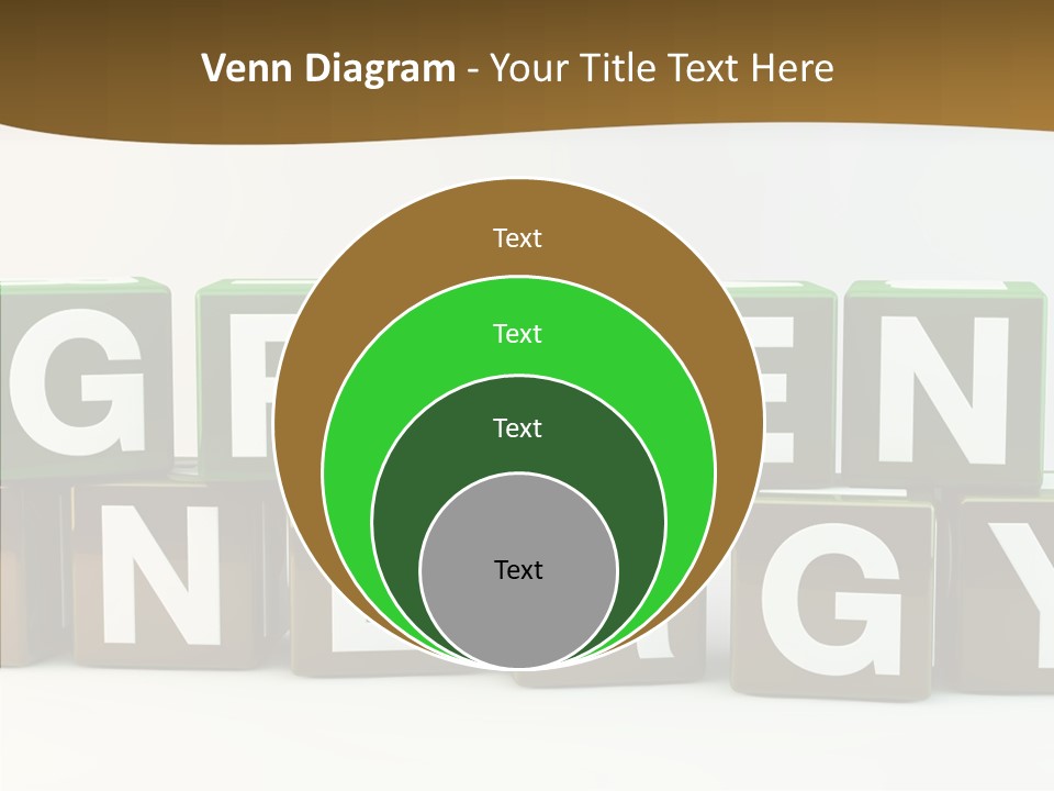 Cubes Energy Power PowerPoint Template