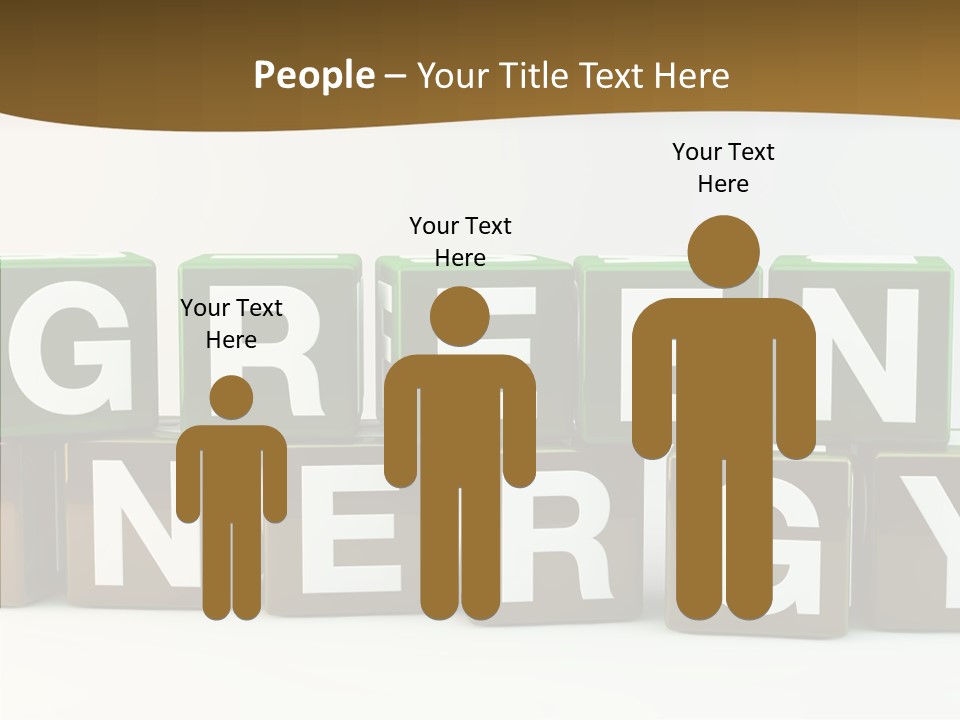 Cubes Energy Power PowerPoint Template