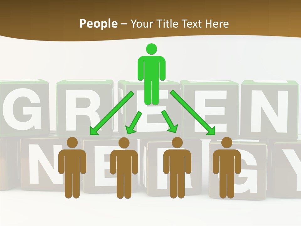 Cubes Energy Power PowerPoint Template