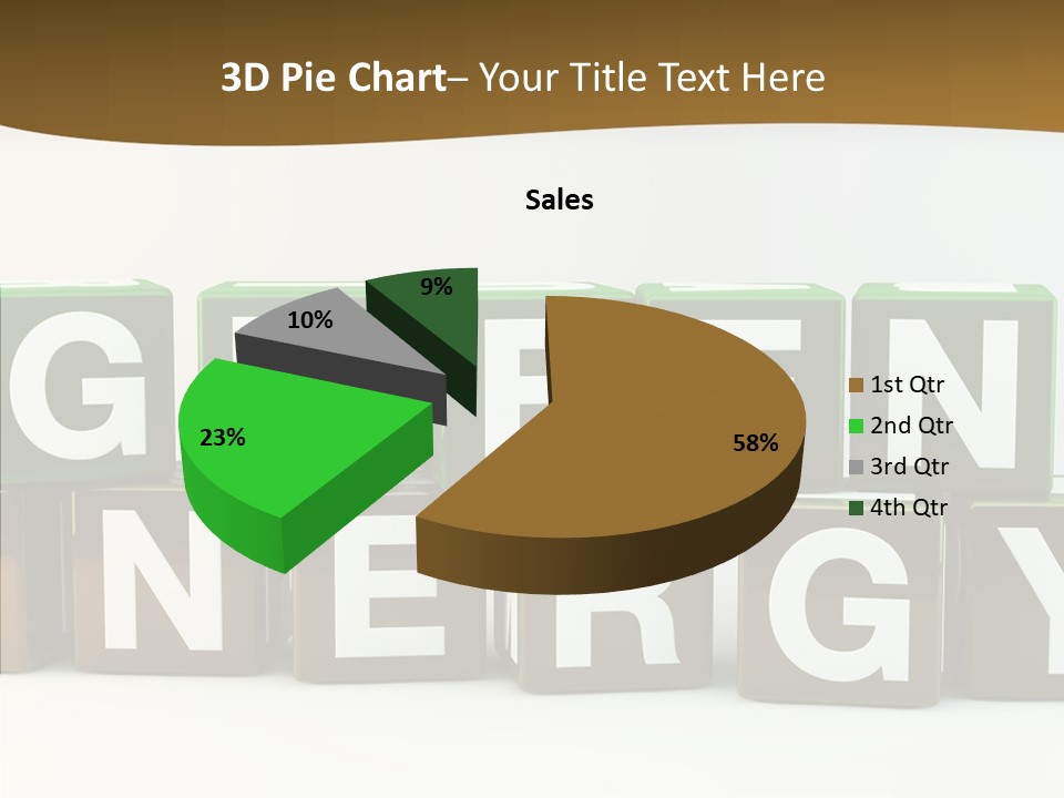 Cubes Energy Power PowerPoint Template