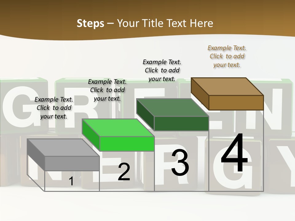 Cubes Energy Power PowerPoint Template