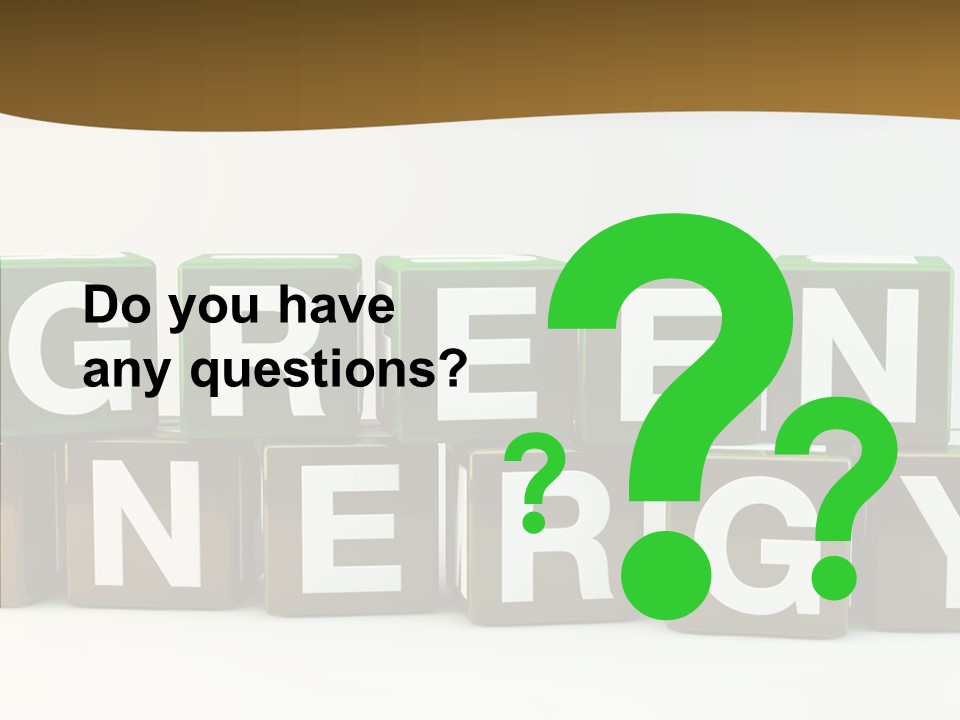 Cubes Energy Power PowerPoint Template