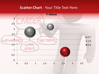 Connected Pen Career PowerPoint Template