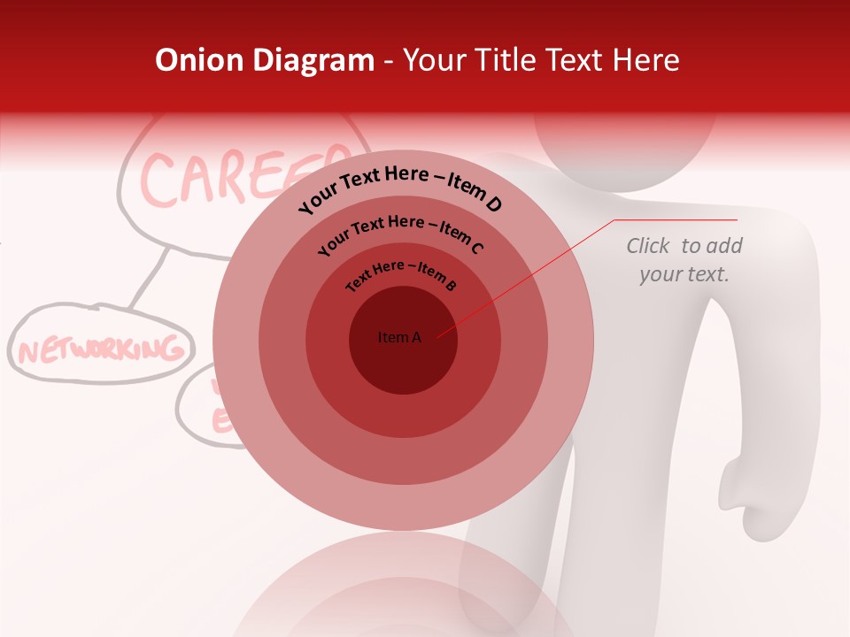 Connected Pen Career PowerPoint Template