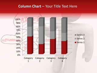 Connected Pen Career PowerPoint Template