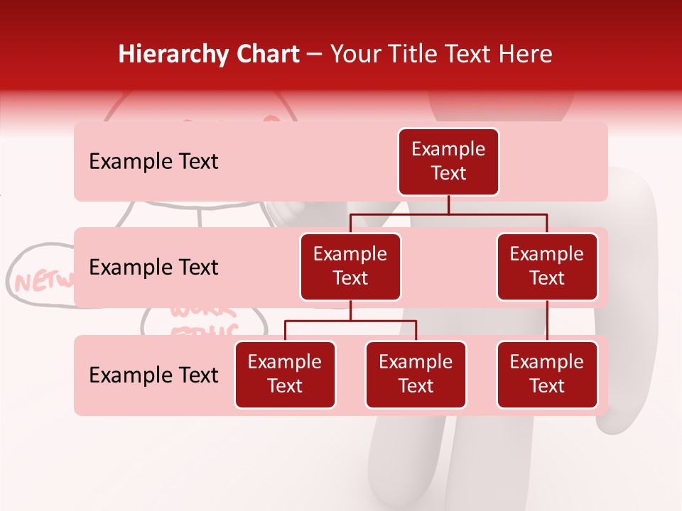 Connected Pen Career PowerPoint Template