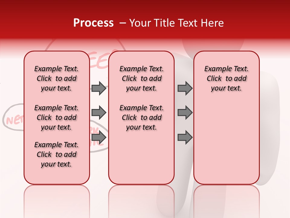 Connected Pen Career PowerPoint Template
