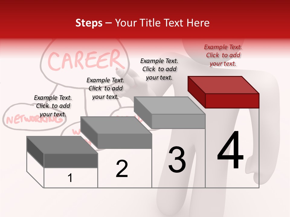 Connected Pen Career PowerPoint Template