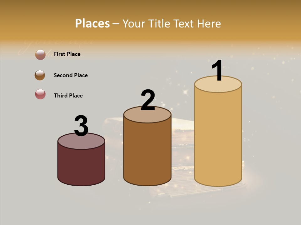 Bible Object Stack PowerPoint Template